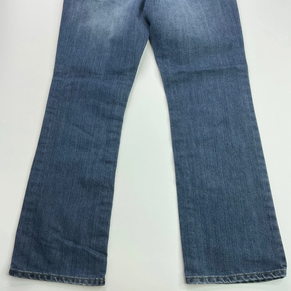 The Children's Place Blue Bootcut Jeans Kids Size 10 Adjustable Waist Denim